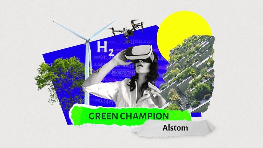 Alstom named Green Champion by Agoria, the Belgian federation of technology companies